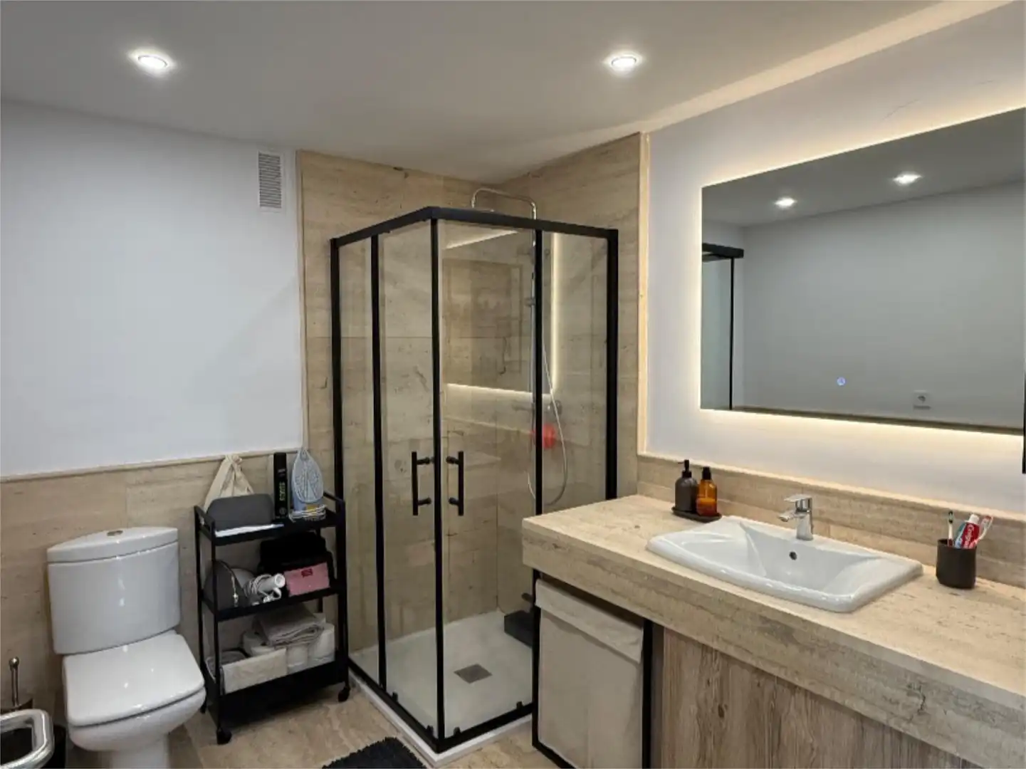 Wohnung zum Verkauf in Camino Cuesta del Palmar, 34, Alquería - Torrealquería Badezimmer von Wohnung zum Verkauf in Alhaurín de la Torre mit Klimaanlage, Heizung und Terrasse