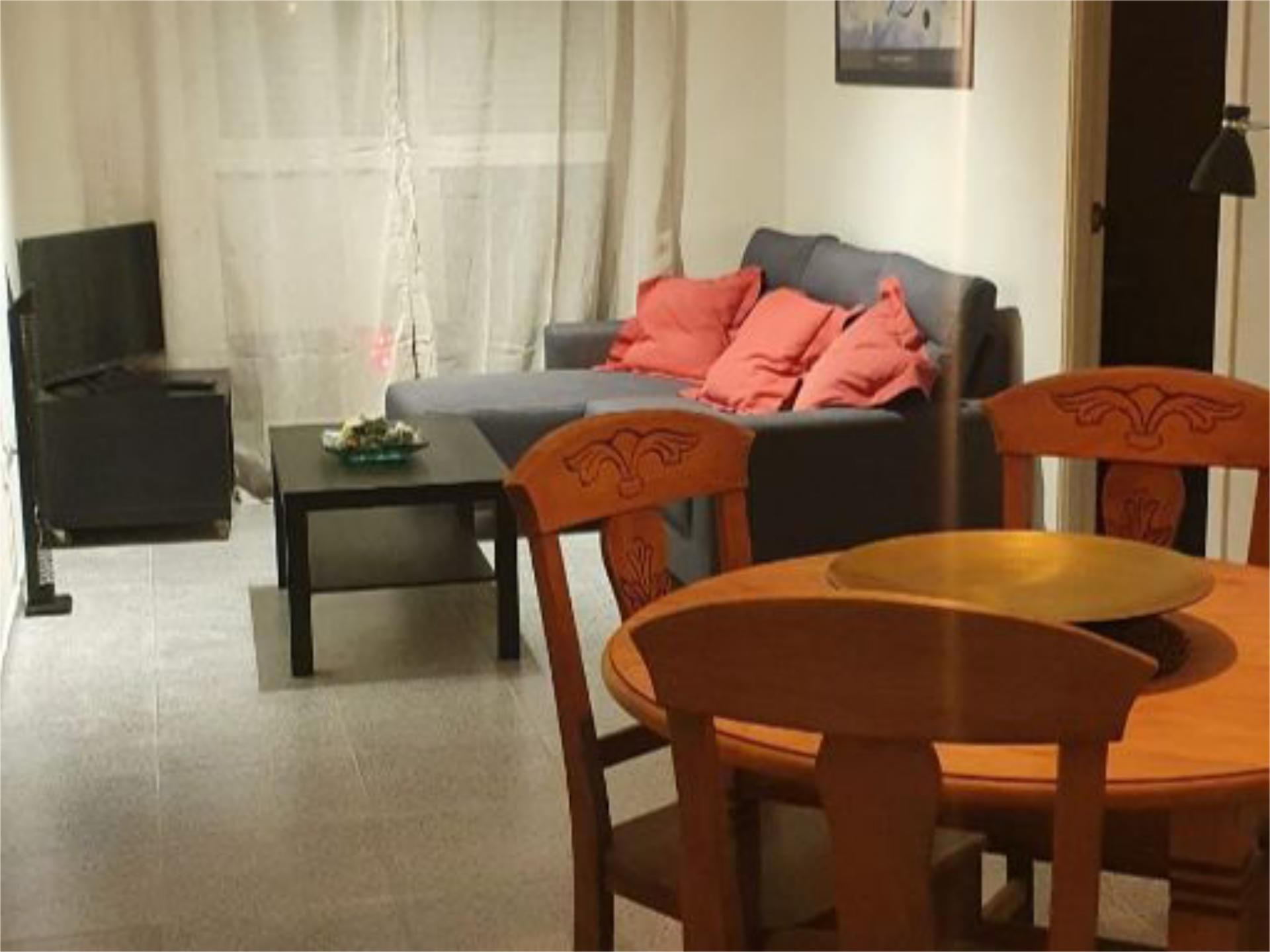 Pis de lloguer a Avenida Juan Carlos I, 35, Santa María de Gracia Sala d'estar de Pis de lloguer en Murcia Capital amb Aire condicionat, Calefacció i Moblat