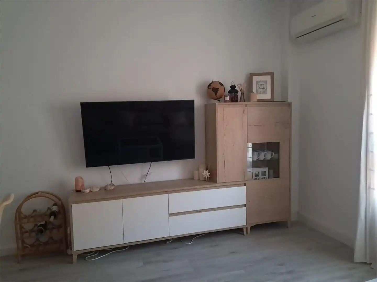 Sala de estar de Piso en venta en  Sevilla Capital con Aire acondicionado y Piscina