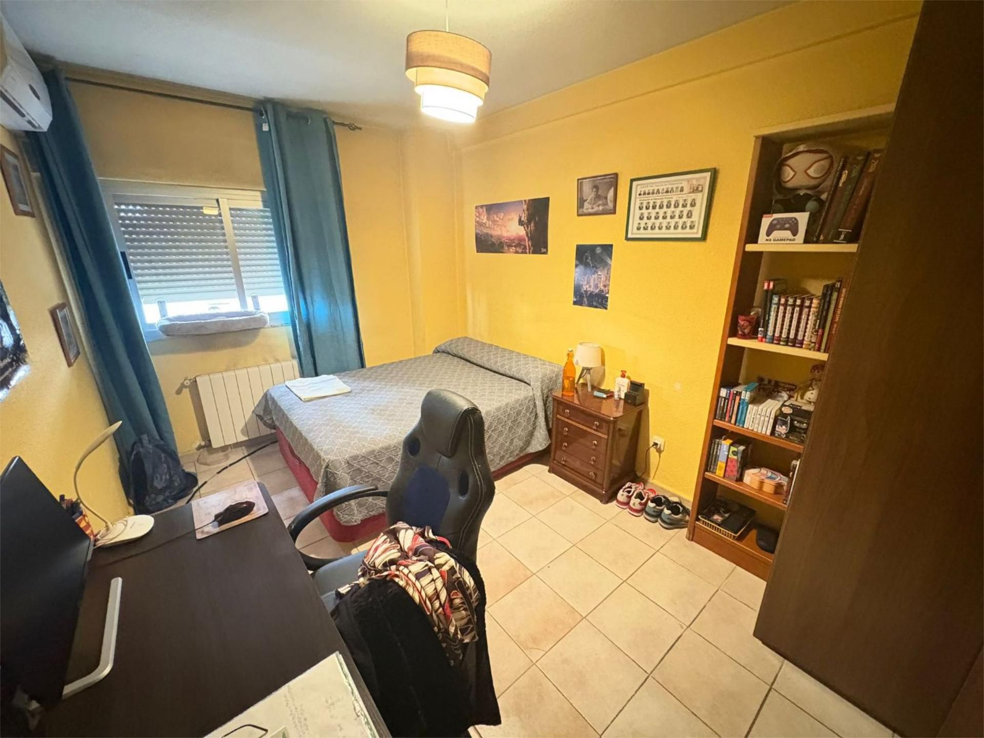 Bedroom of Flat to rent in Ciudad Real Capital  with Air Conditioner, Terrace and Balcony