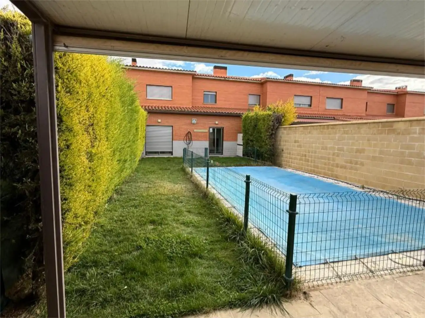 Swimming pool of Flat for sale in Tordesillas  with Heating, Private garden and Swimming Pool