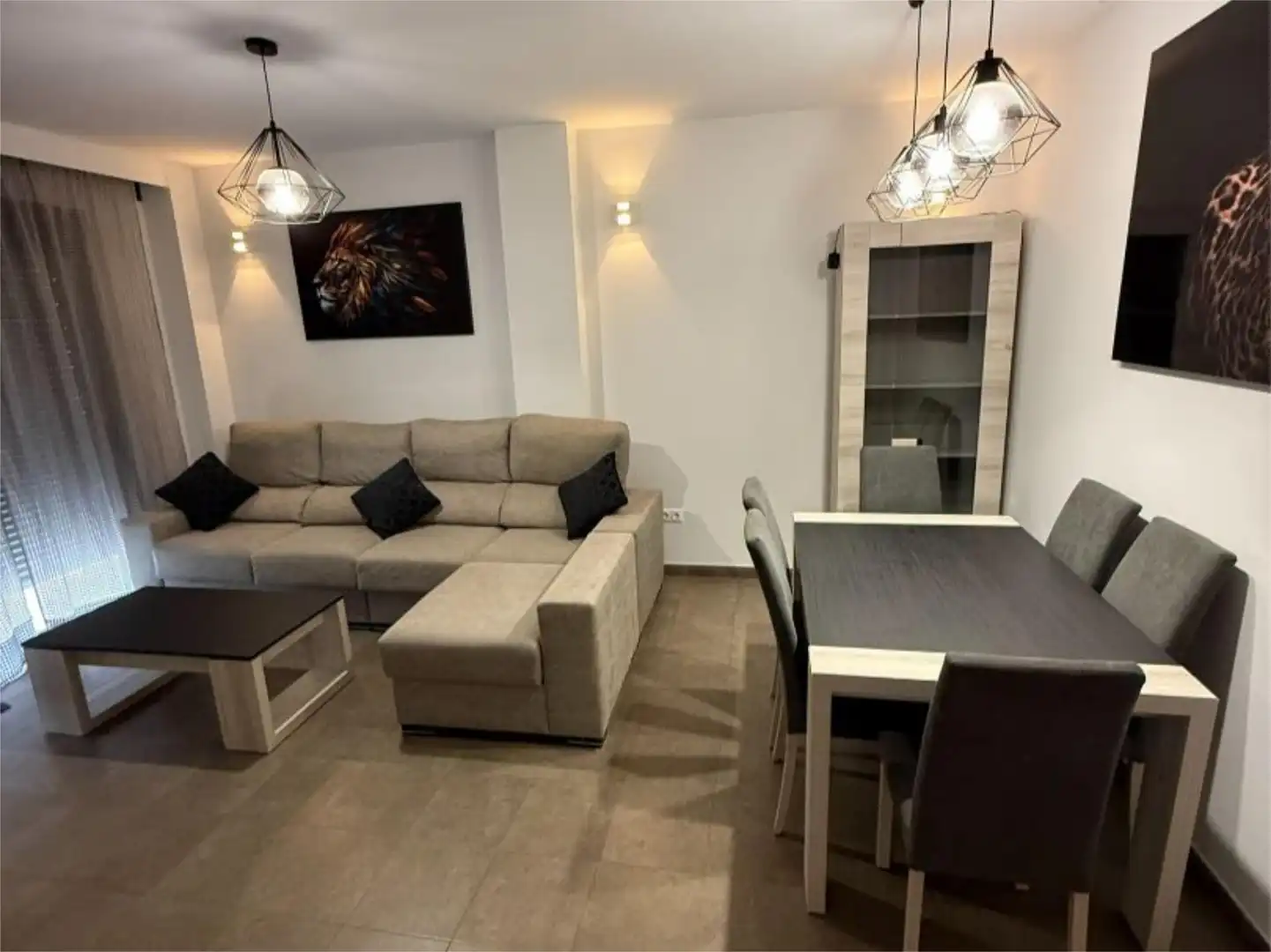 Living room of Flat for sale in Tordesillas  with Heating, Private garden and Swimming Pool