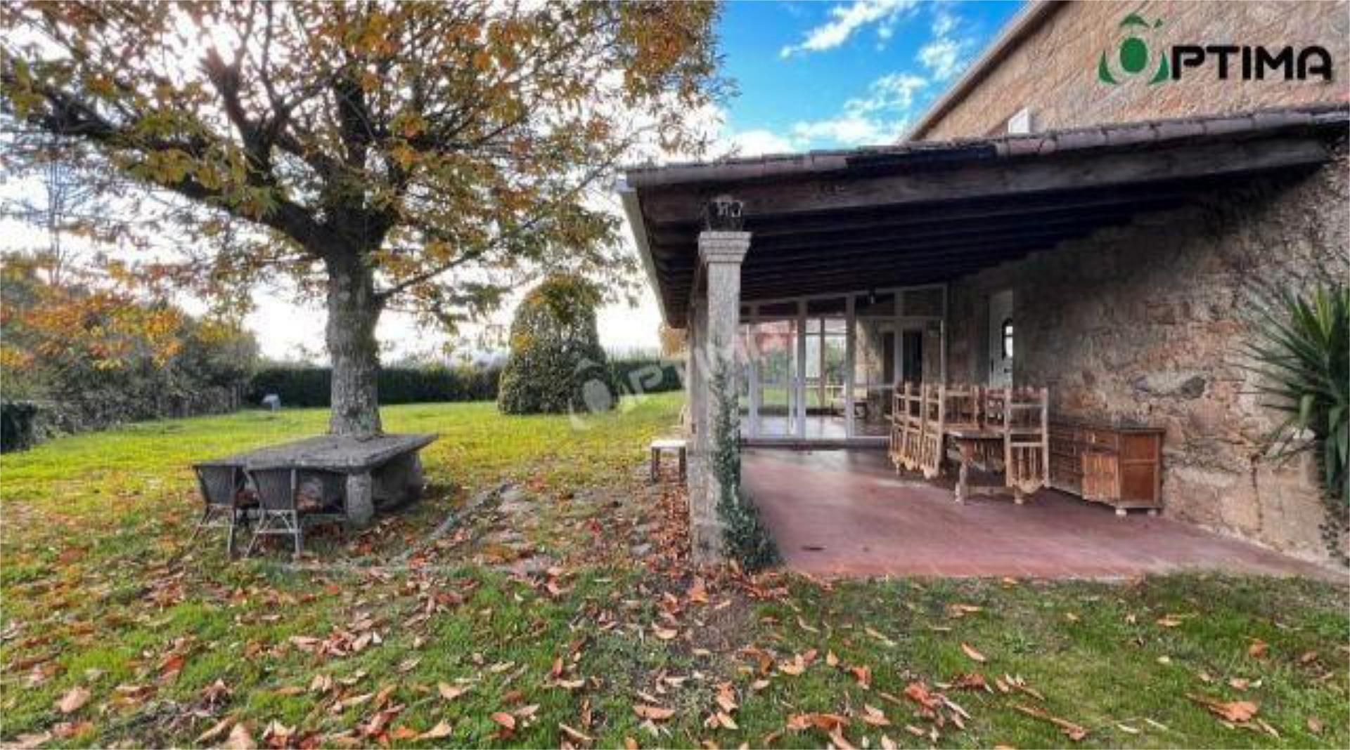 Terrace of Single-family semi-detached for sale in Santiago de Compostela   with Heating, Private garden and Terrace