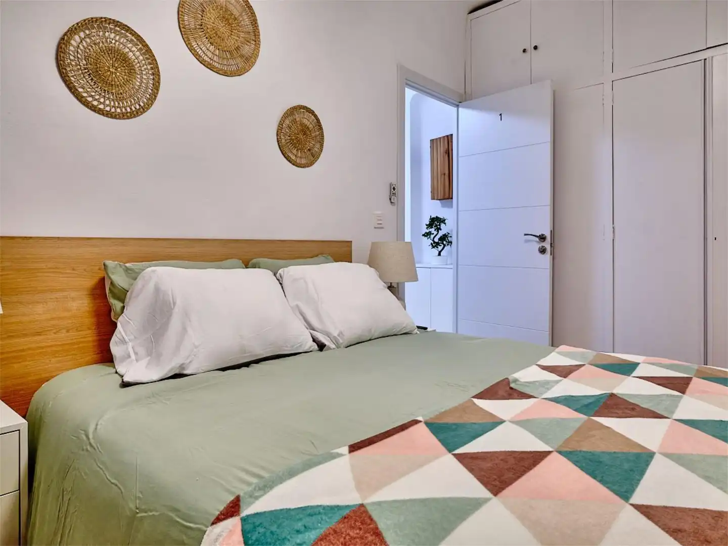 Bedroom of Flat for share in Murcia