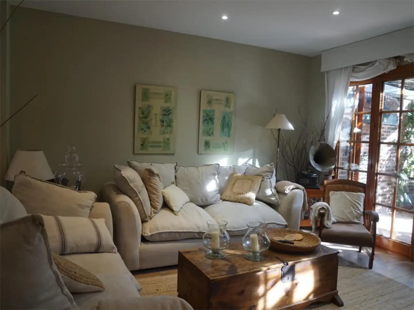 Wohnung zum Verkauf in Carrer d'Anna Tugas, 56, Montigalà Wohnzimmer von Wohnung zum Verkauf in Badalona mit Klimaanlage, Heizung und Privatgarten