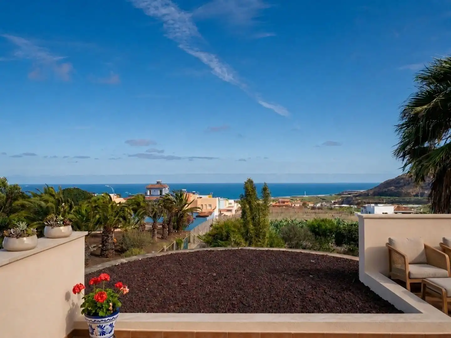 Exterior view of Houses for sale in Buenavista del Norte  with Terrace, Swimming Pool and Balcony