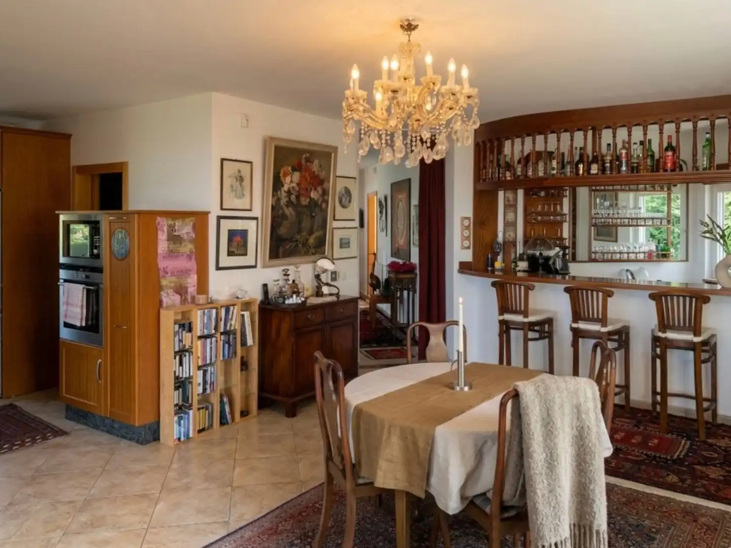 Dining room of Houses for sale in Buenavista del Norte  with Terrace, Swimming Pool and Balcony