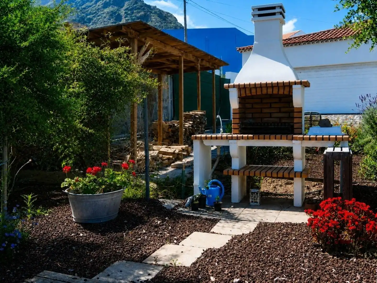 Garden of Houses for sale in Buenavista del Norte  with Terrace, Swimming Pool and Balcony