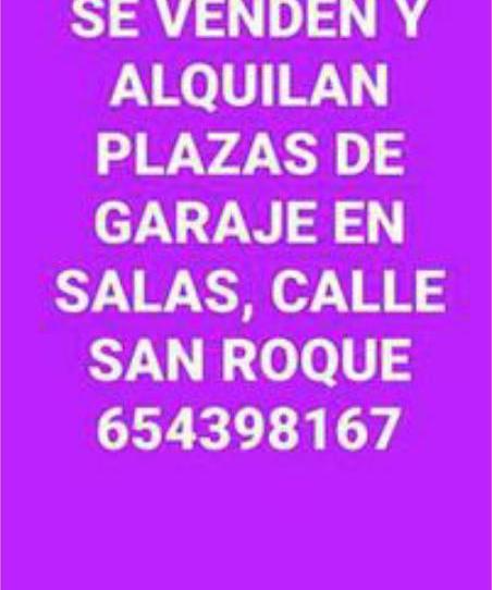 Garatge de lloguer a Salas, Asturias - imatge 1 Foto 1 de Garatge de lloguer a Salas, Asturias