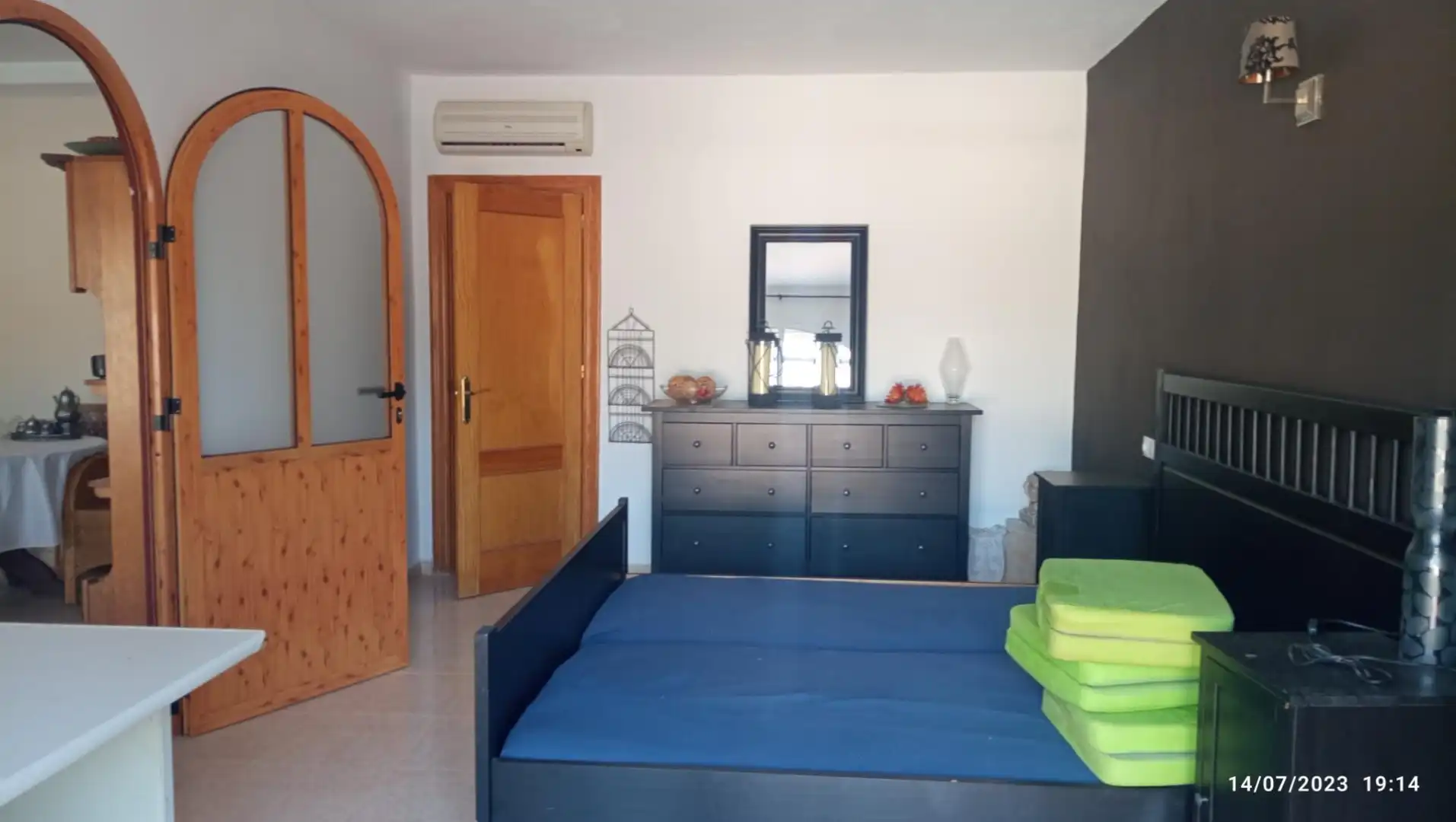 Casa o xalet en venda a Calle la Loma, 26, Huércal-Overa Dormitori de Casa o xalet en venda en Huércal-Overa amb Aire condicionat, Terrassa i Piscina