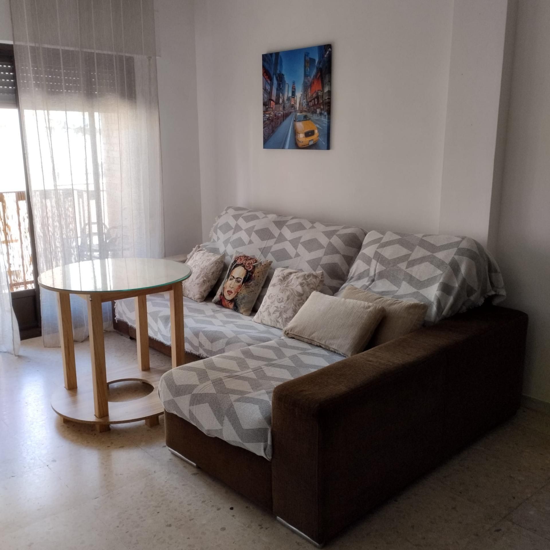 Living room of Flat to rent in Guadix  with Terrace and Furnished