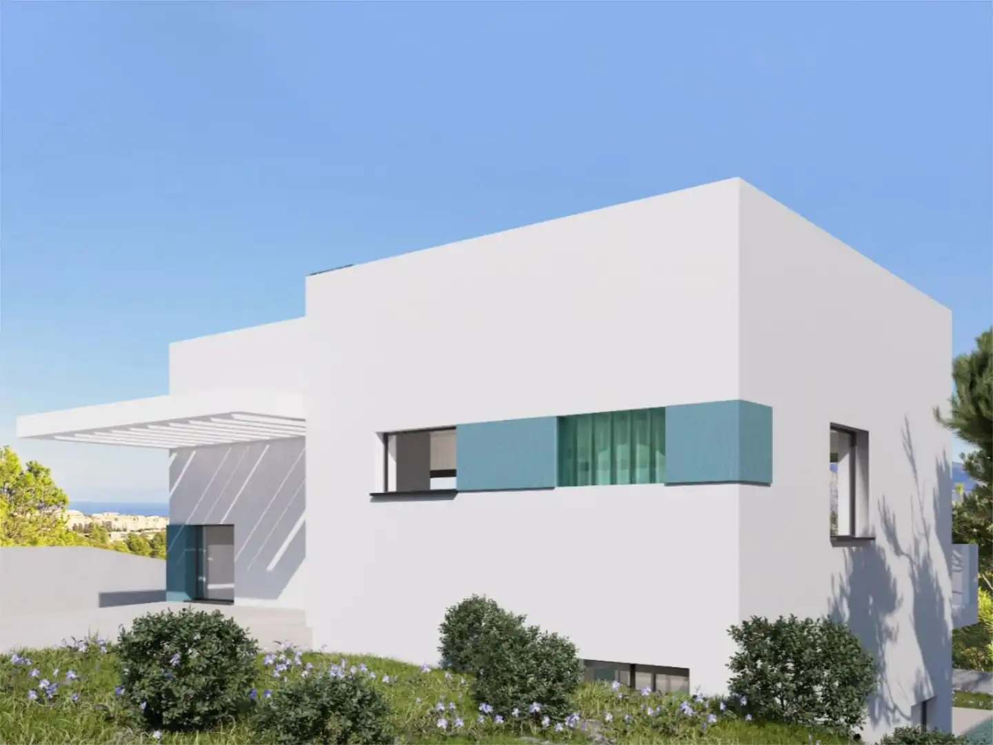 Casa o chalet en venta en Calle Primavera, Escandinavia - Cautivador Vista exterior de Casa o chalet en venta en L'Alfàs del Pi con Aire acondicionado, Calefacción y Jardín privado