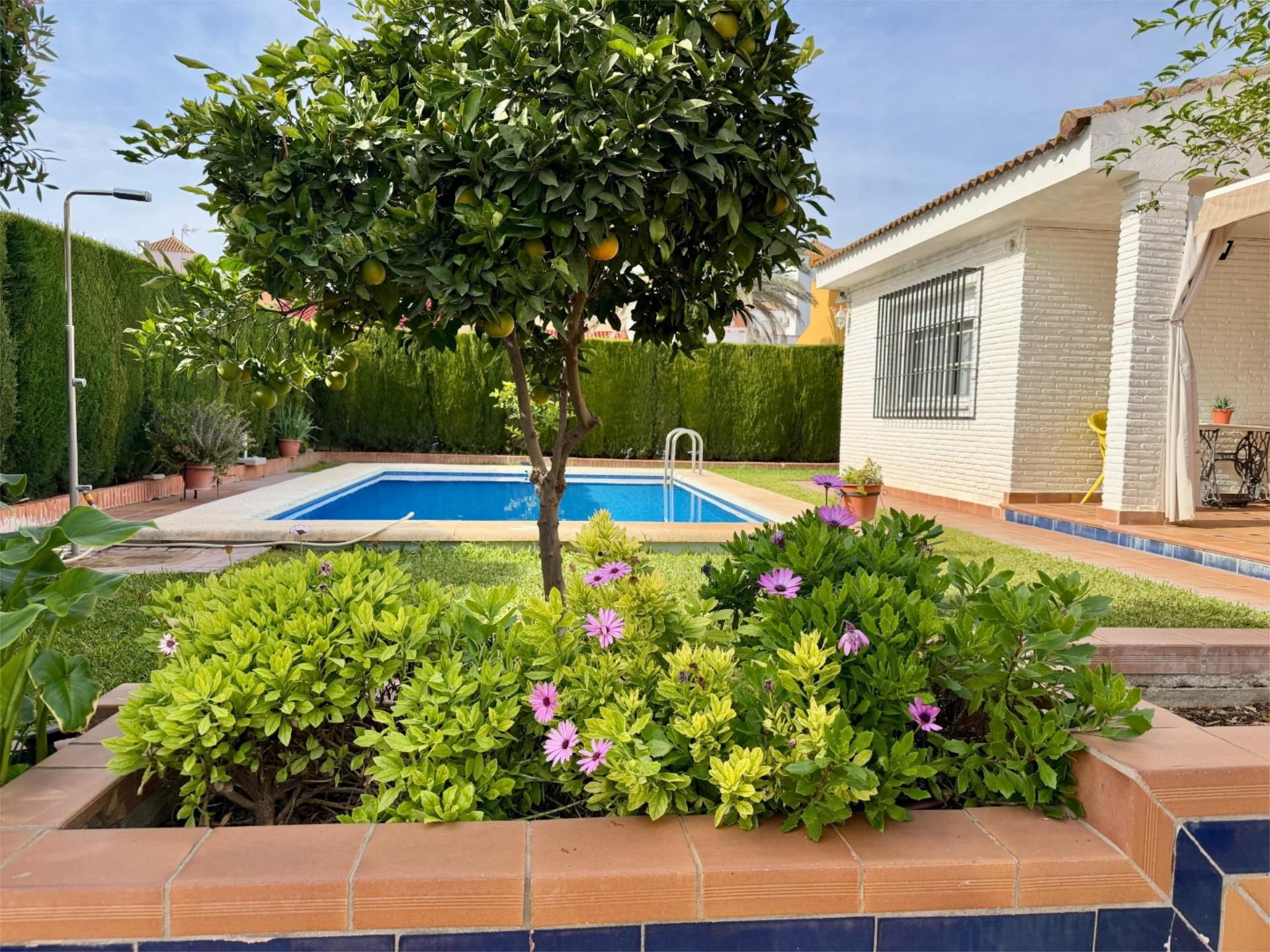 Piscina de Casa o xalet en venda en Gines