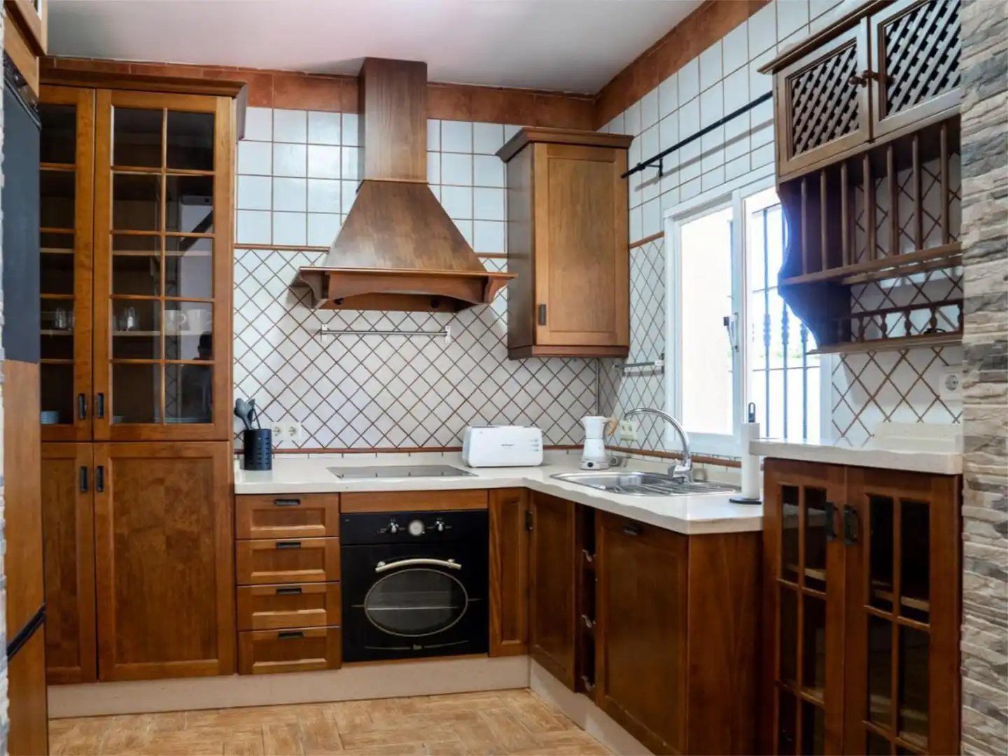 Kitchen of Houses for sale in Chiclana de la Frontera  with Air Conditioner, Private garden and Storage room