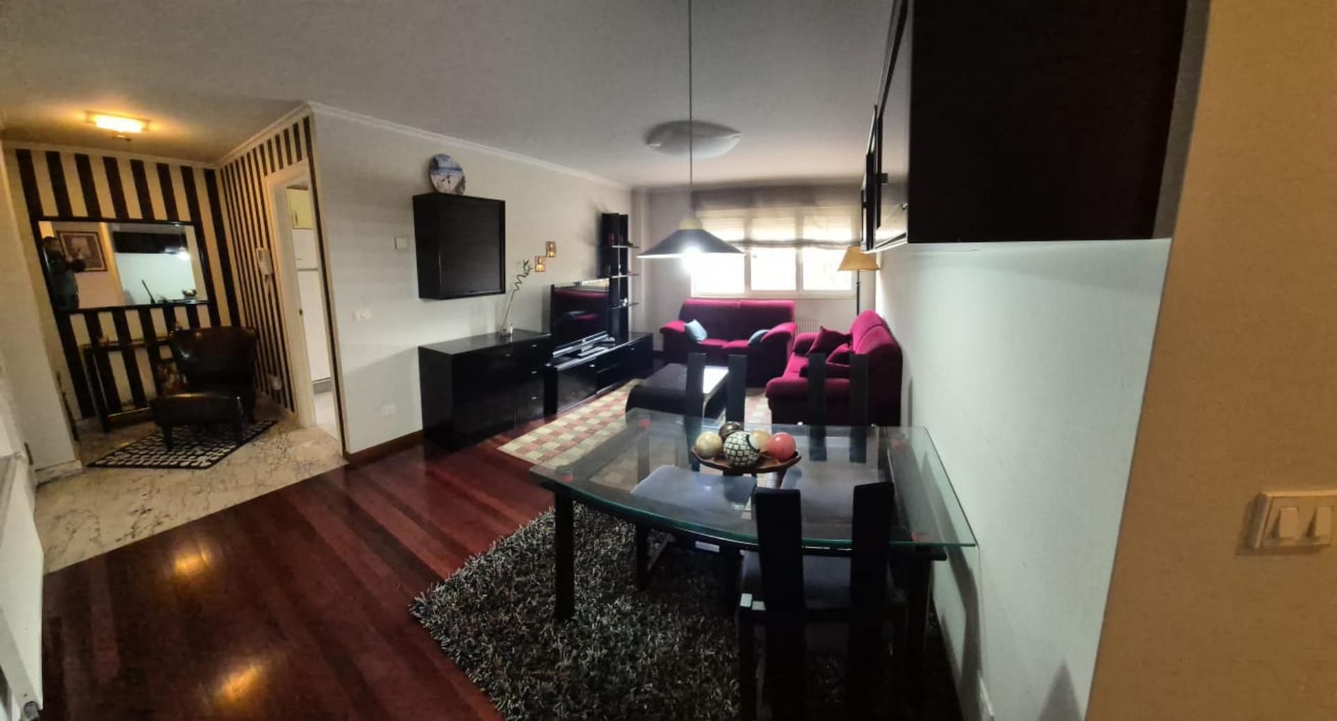 Living room of Flat for sale in Lugo Capital  with Terrace and Balcony