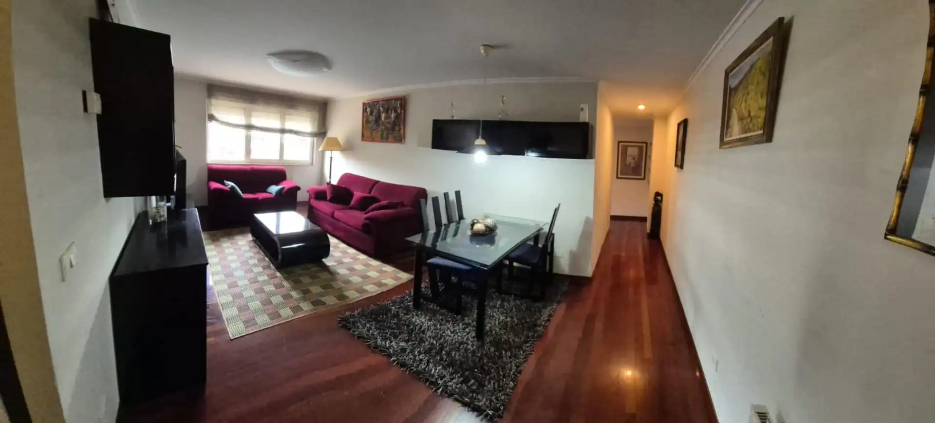 Sala de estar de Piso en venta en Lugo con Terraza y Balcón
