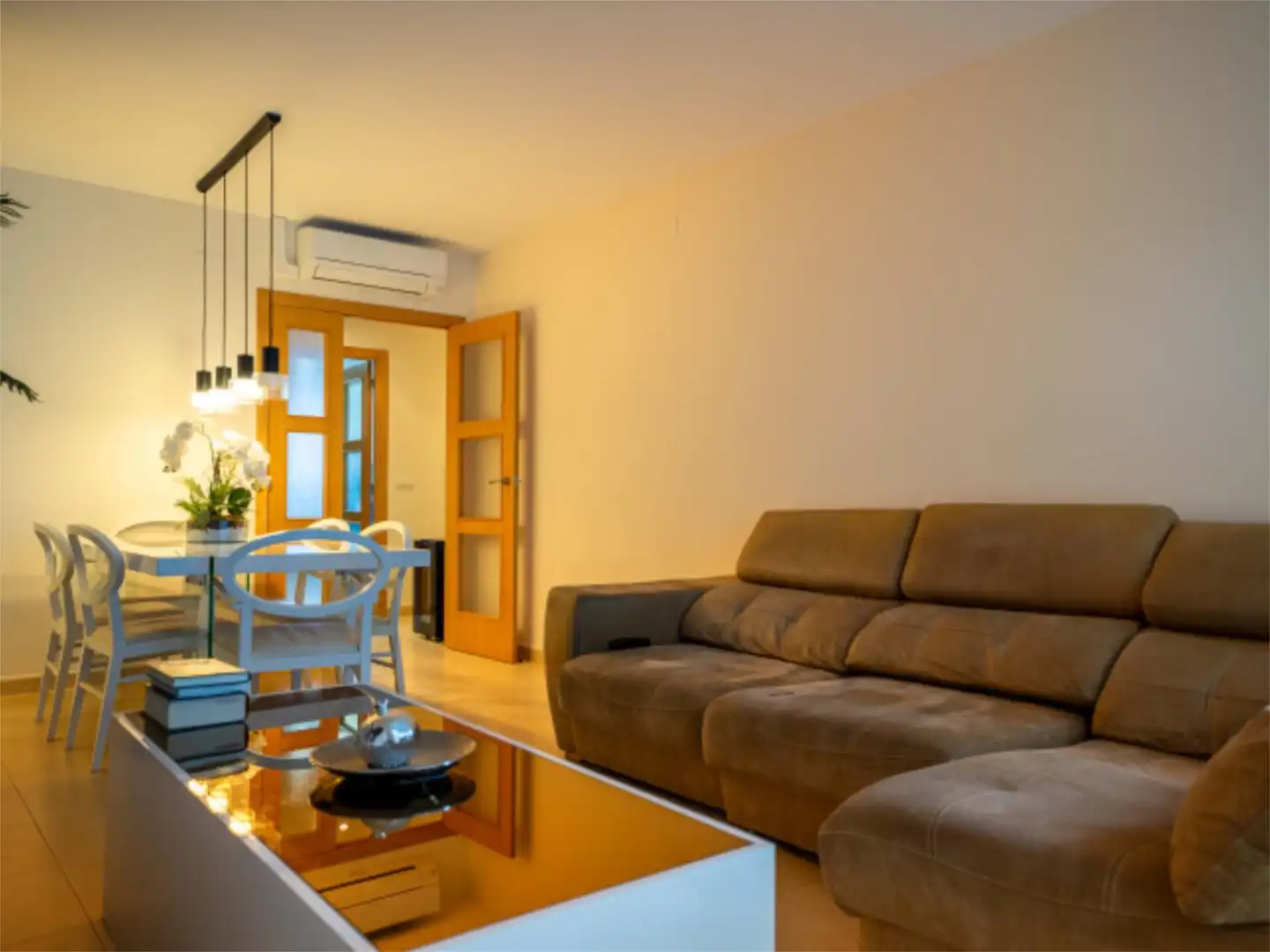 Flat for sale in Carrer de Botànic Cavanilles, 20, Estación - Universidad Living room of Flat for sale in Castellón de la Plana / Castelló de la Plana with Air Conditioner, Heating and Terrace