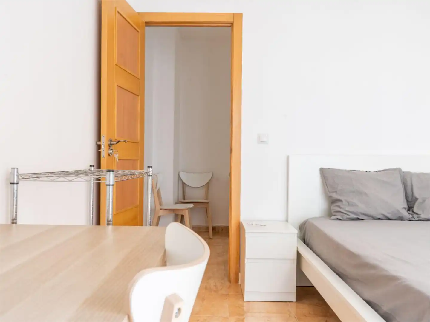 Bedroom of Flat for share in Murcia