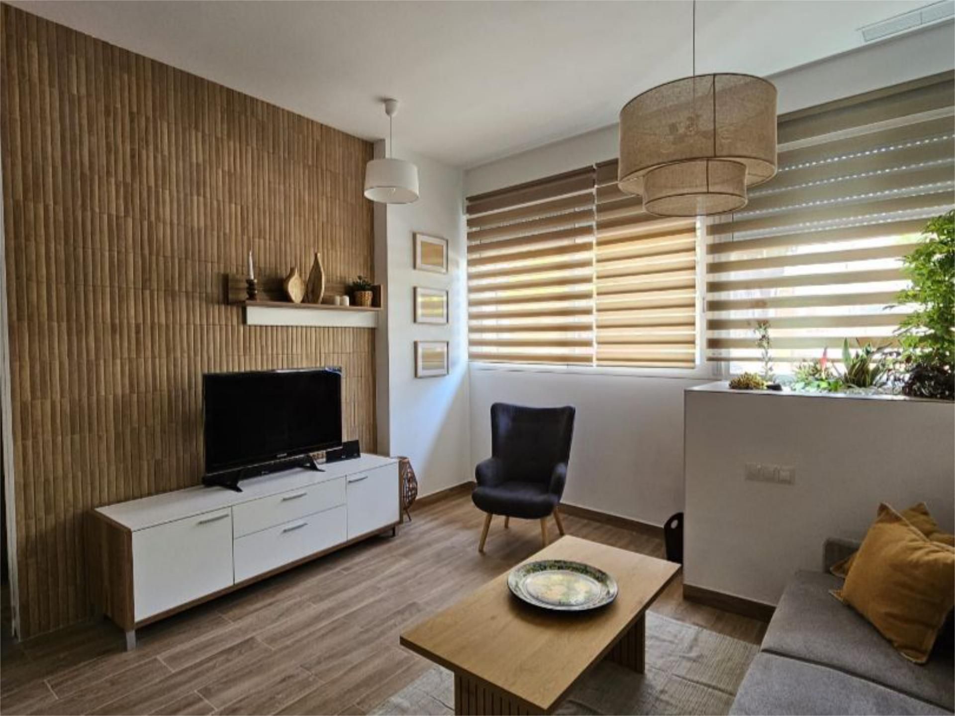 Piso de alquiler en Carrer del Mar, 6, Santa Pola ciudad Sala de estar de Piso de alquiler en Santa Pola con Aire acondicionado