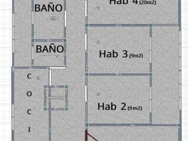 Piso en Alquiler en Calle Isaac Gabaldón, 22 en El Pilar - La Estación
