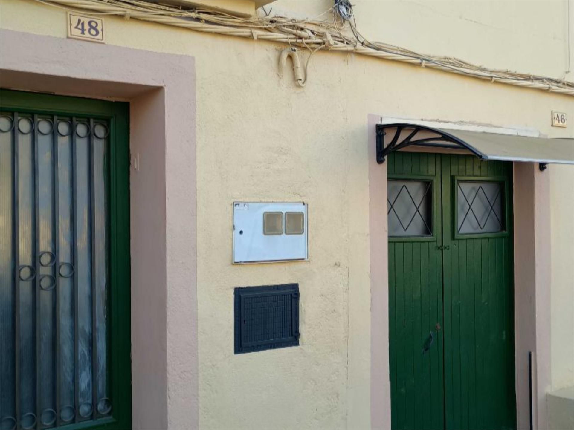 Exterior view of Single-family semi-detached for sale in Vimbodí i Poblet  with Heating, Parquet flooring and Storage room