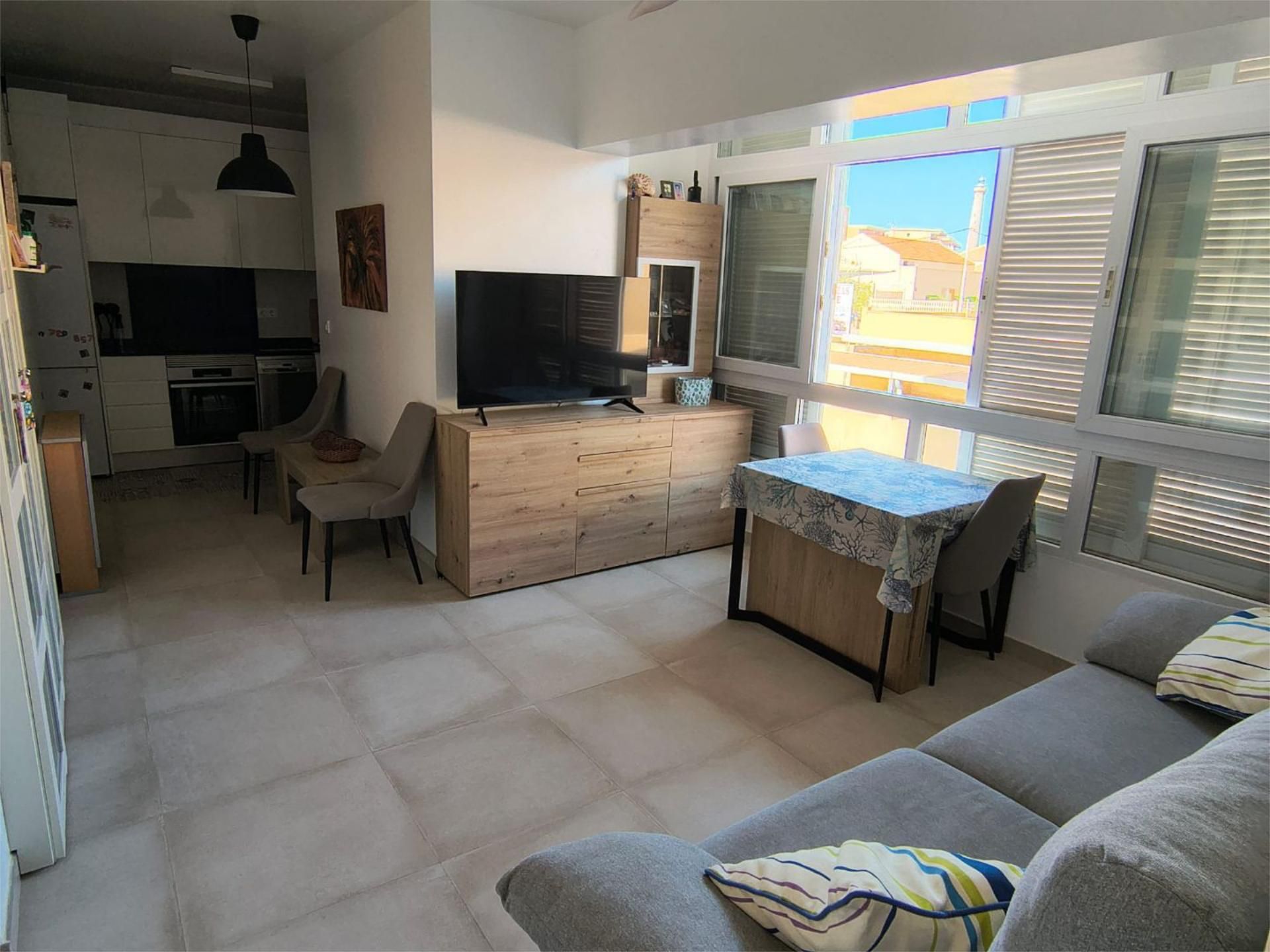 Pis de lloguer a Calle las Calas, 2, Cabo de Palos Sala d'estar de Pis de lloguer en Cartagena