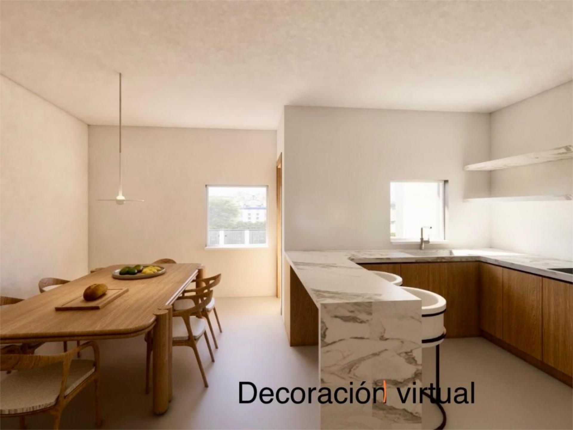 Kitchen of Flat for sale in Xàtiva  with Air Conditioner, Terrace and Storage room