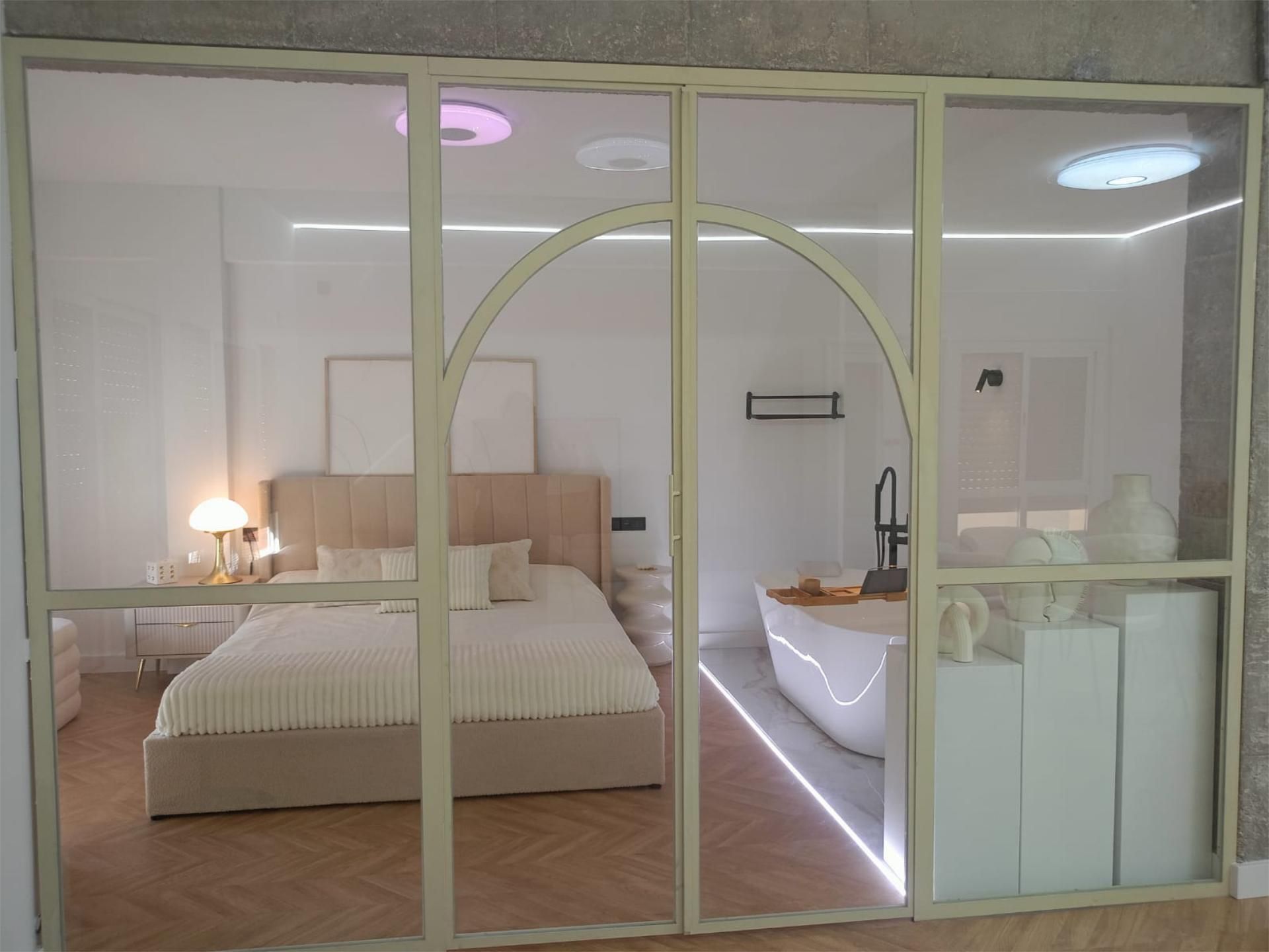 Bedroom of Flat to rent in Baza  with Air Conditioner, Heating and Parquet flooring