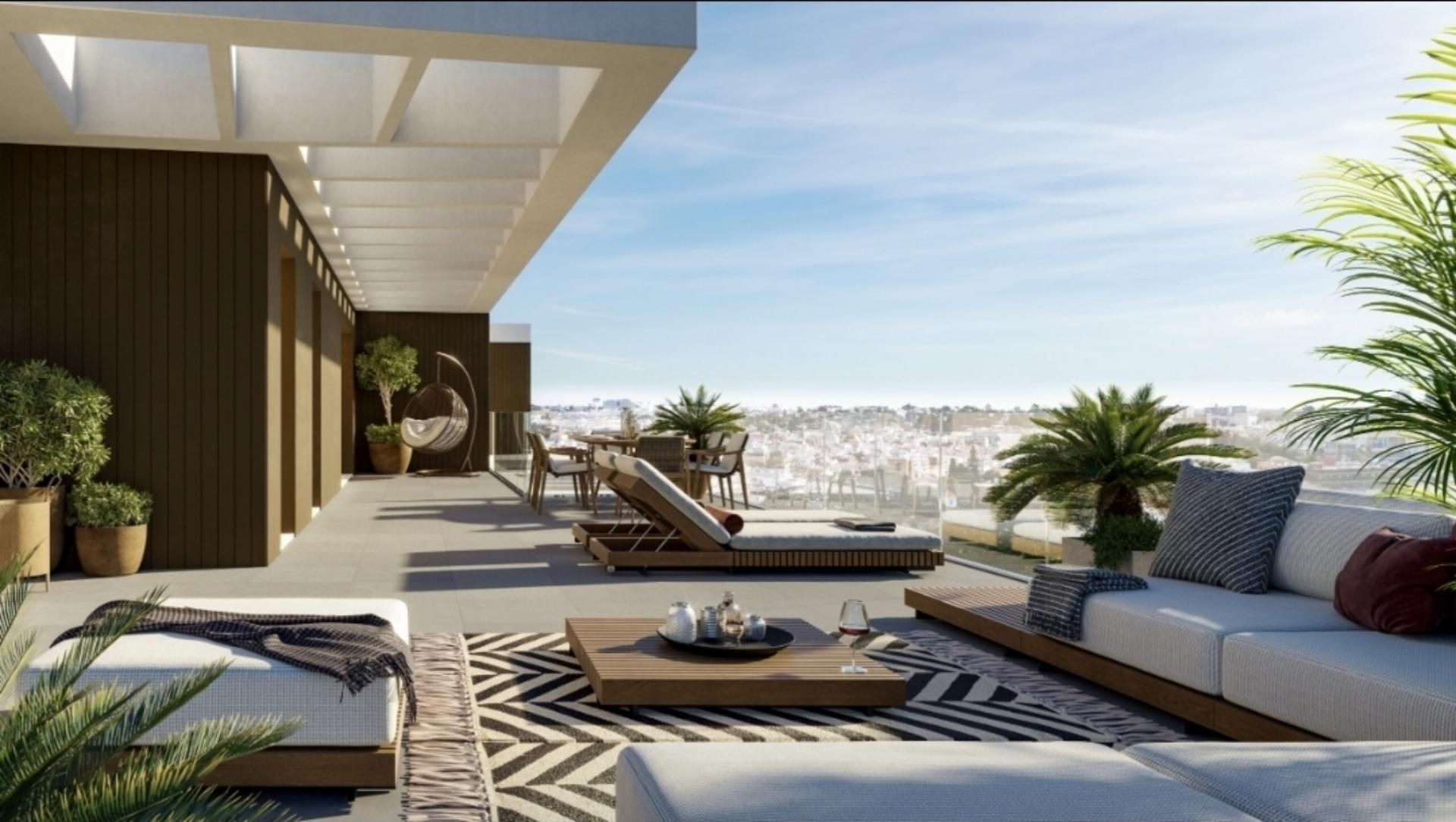 Flat for sale in Calle Fotógrafo Eduardo Abad, 3, Centro Terrace of Flat for sale in Tomares with Air Conditioner, Terrace and Swimming Pool