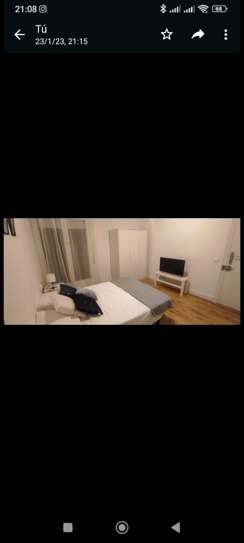 Bedroom of Flat to share in Cunit  with Private garden, Parquet flooring and Terrace