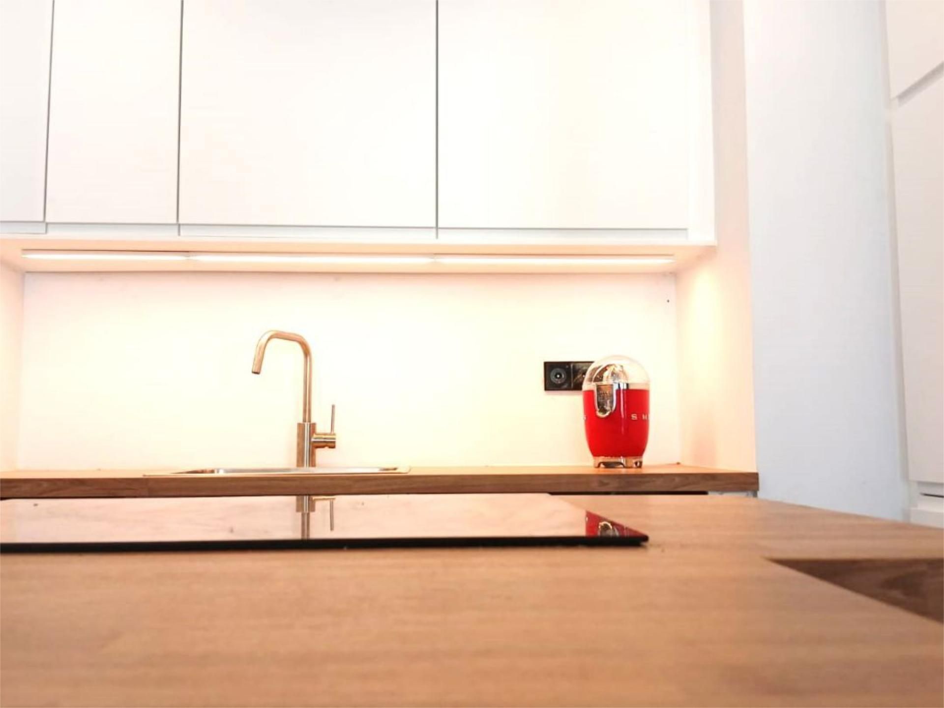 Kitchen of Flat for sale in Sant Antoni de Portmany  with Heating, Parquet flooring and Terrace