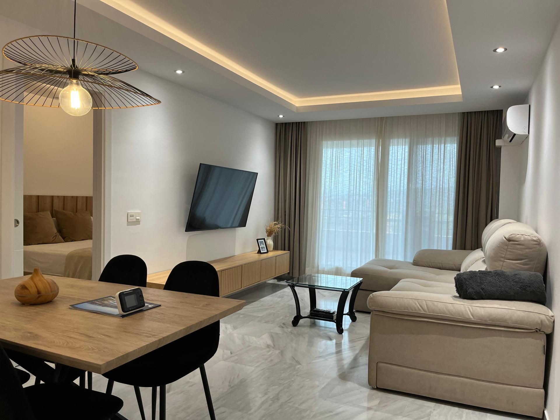 Living room of Flat for sale in Casares  with Air Conditioner and Terrace