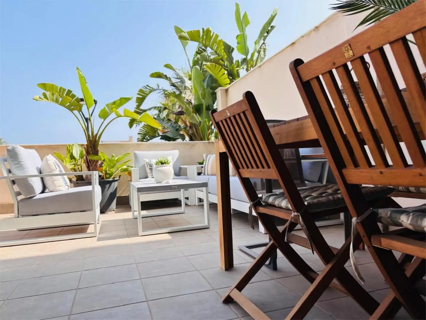 Apartament de lloguer a Carrer Mar Jónica, 1, El Palmar - Los Molinos Terrassa de Apartament de lloguer en Dénia amb Aire condicionat, Calefacció i Terrassa