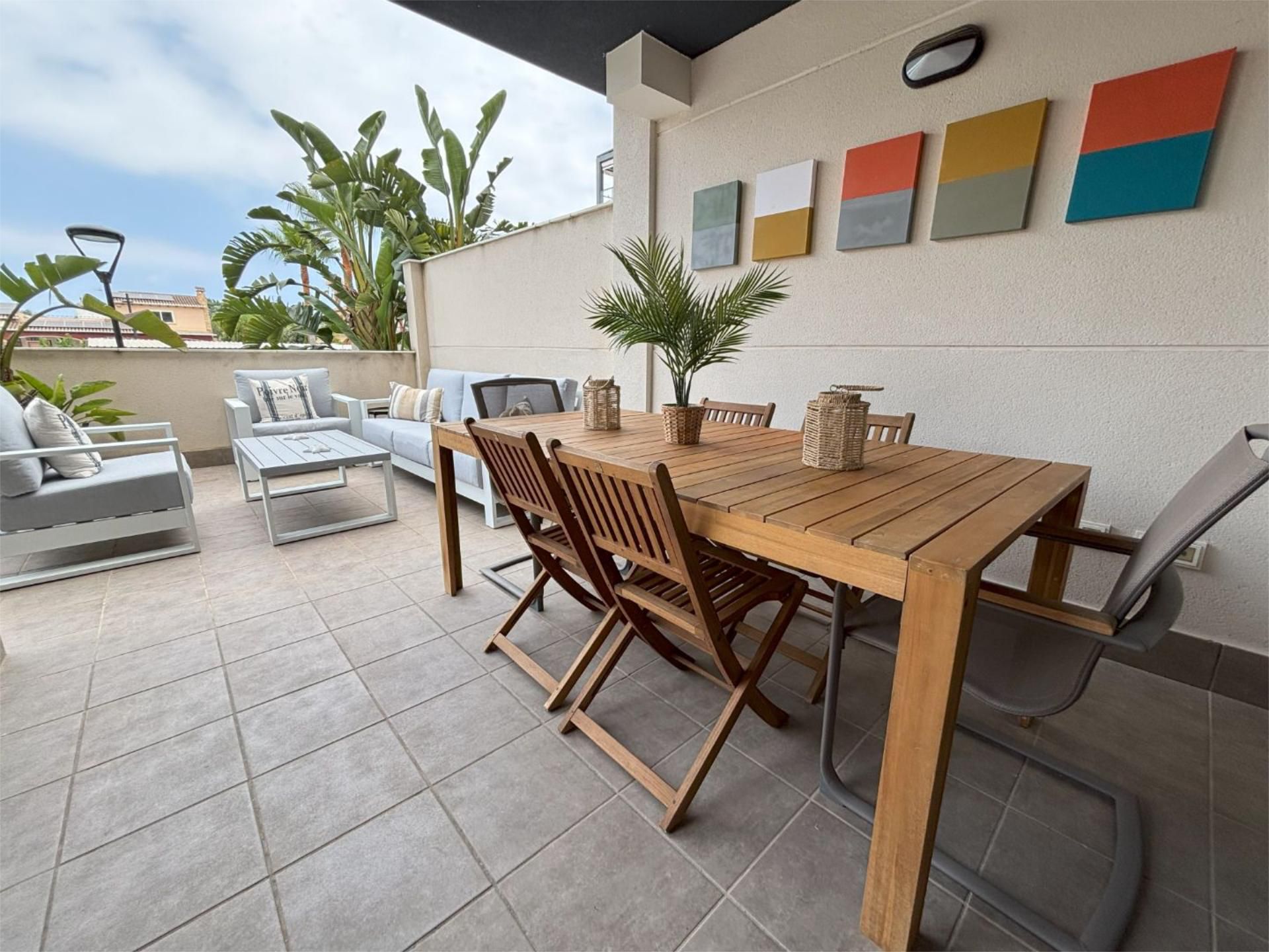 Apartament de lloguer a Carrer Mar Jónica, 1, Dénia Terrassa de Apartament de lloguer en Dénia amb Aire condicionat, Terrassa i Piscina