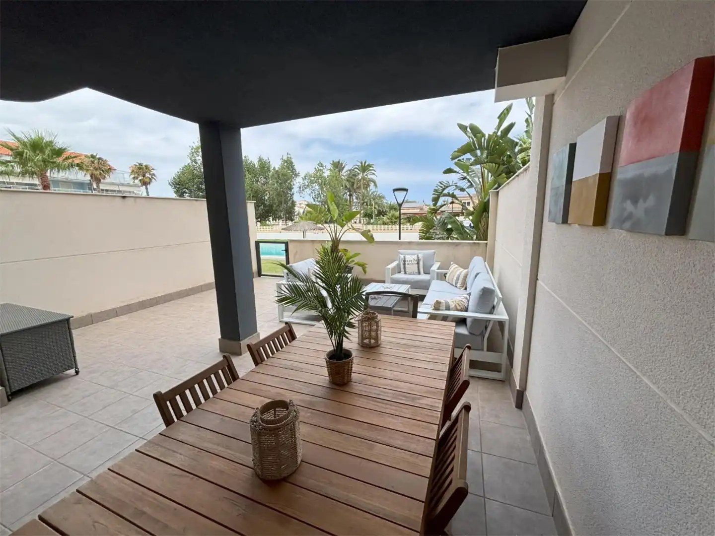 Apartament de lloguer a Carrer Mar Jónica, 1, El Palmar - Los Molinos Terrassa de Apartament de lloguer en Dénia amb Aire condicionat, Calefacció i Terrassa