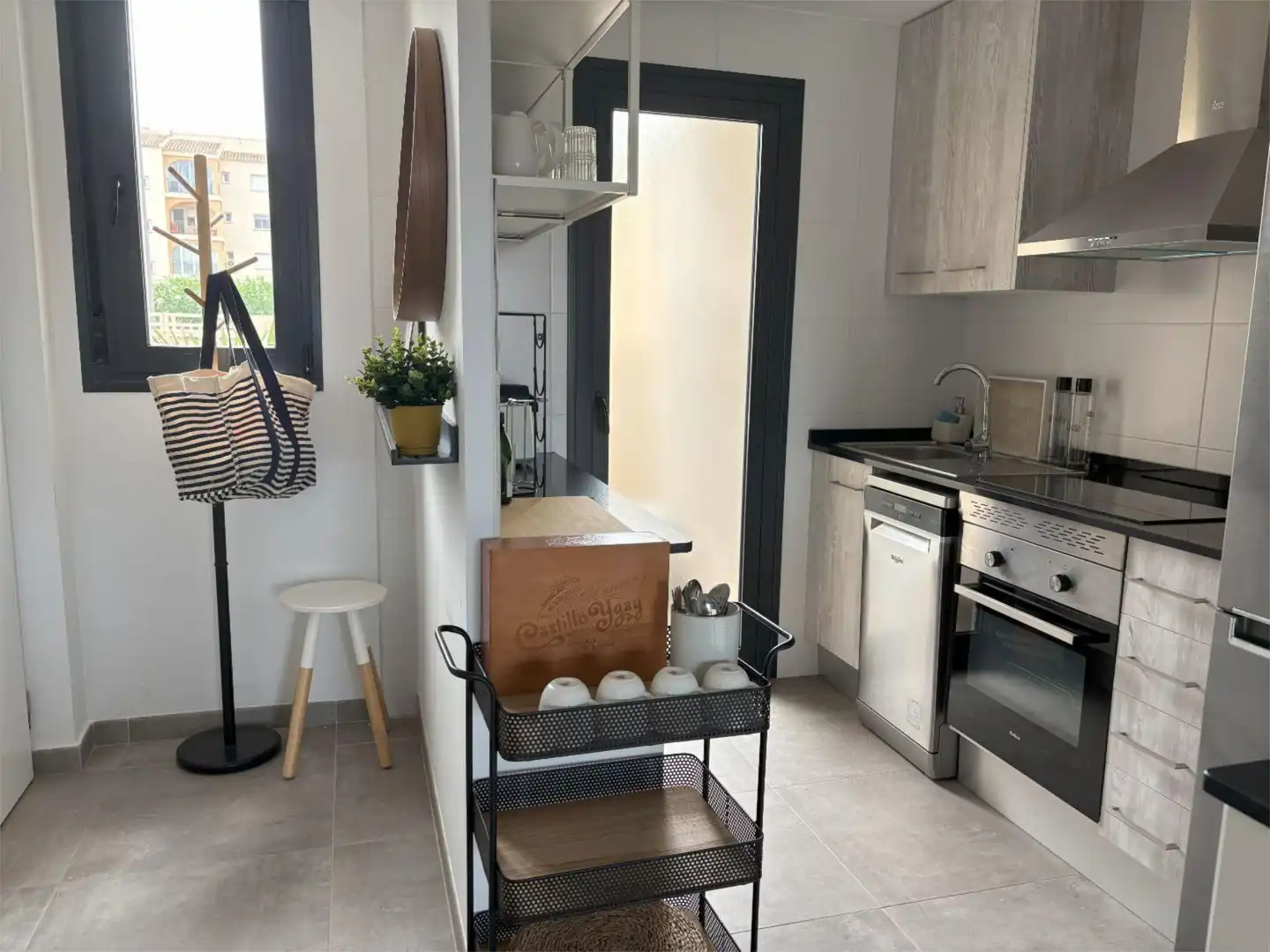 Apartament de lloguer a Carrer Mar Jónica, 1, El Palmar - Los Molinos Cuina de Apartament de lloguer en Dénia amb Aire condicionat, Calefacció i Terrassa