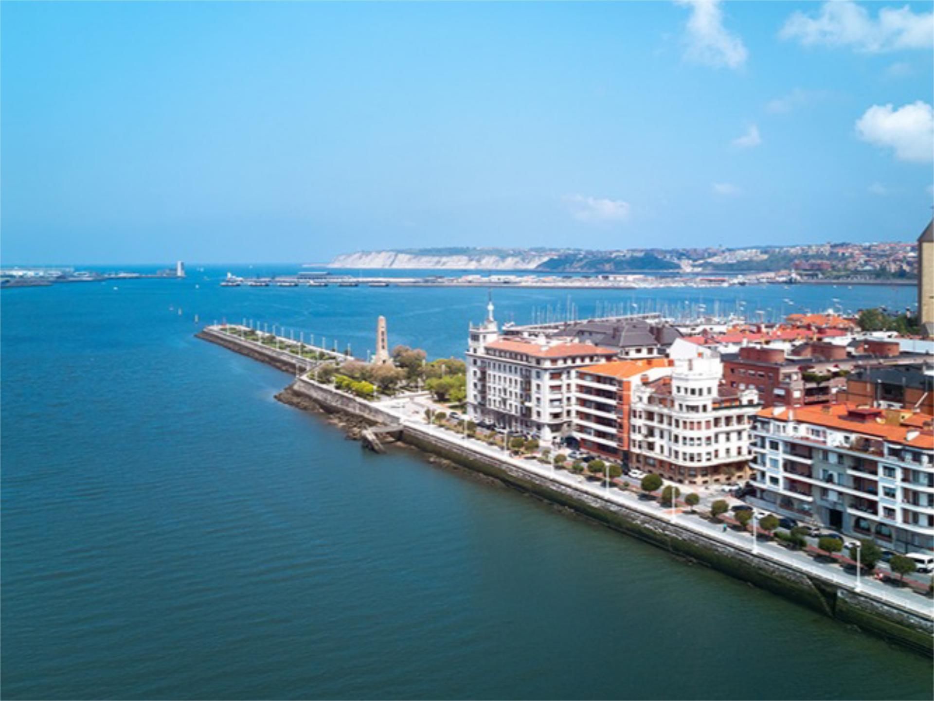 Vista exterior de Piso en venta en Getxo 
