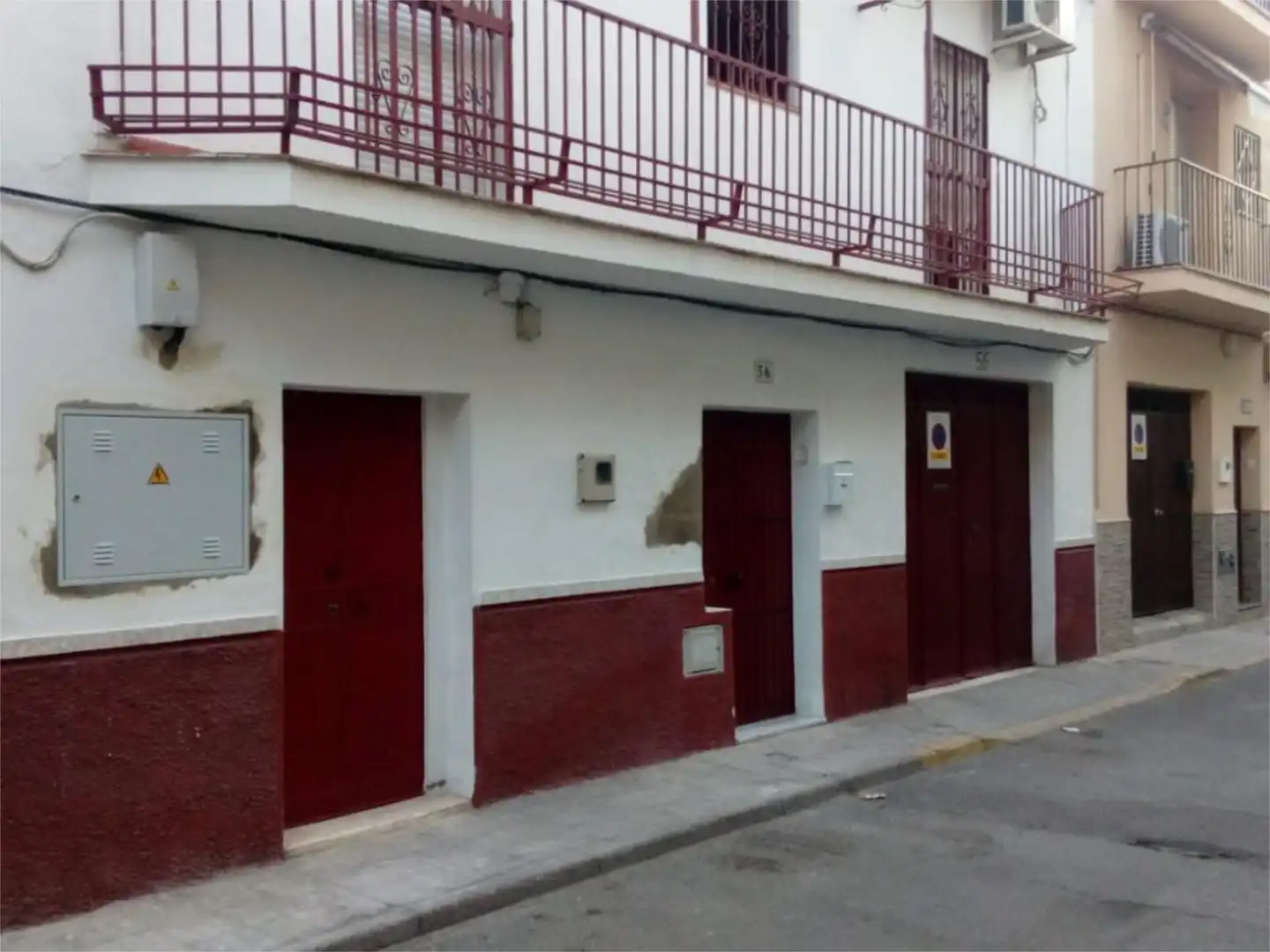 Exterior view of Flat for sale in Sevilla  with Air Conditioner and Balcony
