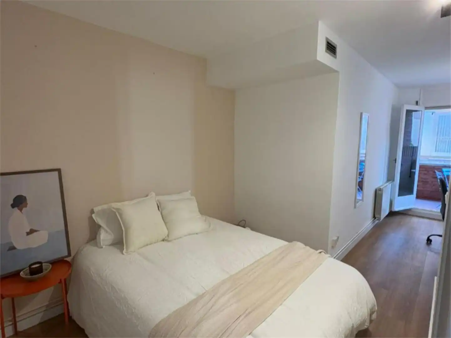 Room in Avinguda Francesc Macià, 31, Centre Històric Bedroom of Flat for share in Lleida with Air Conditioner, Heating and Parquet flooring