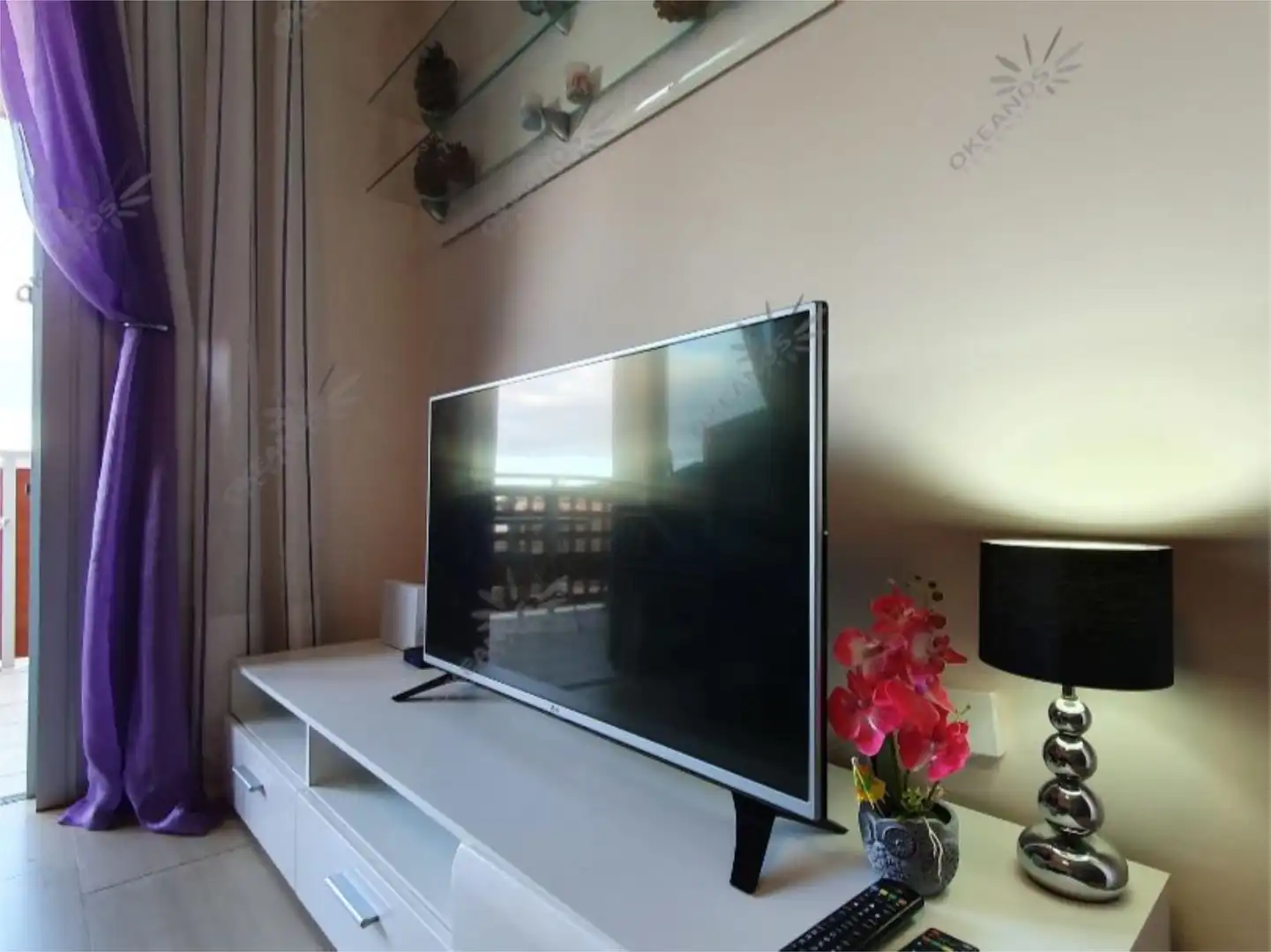 Piso en venta en Calle Pizarro, 2, Los Abrigos Sala de estar de Piso en venta en Granadilla de Abona con Terraza y Piscina
