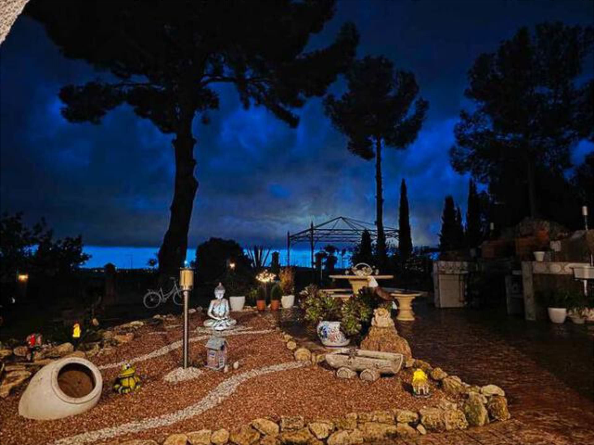 Jardí de Casa adosada en venda en Godelleta amb Calefacció, Jardí privat i Terrassa