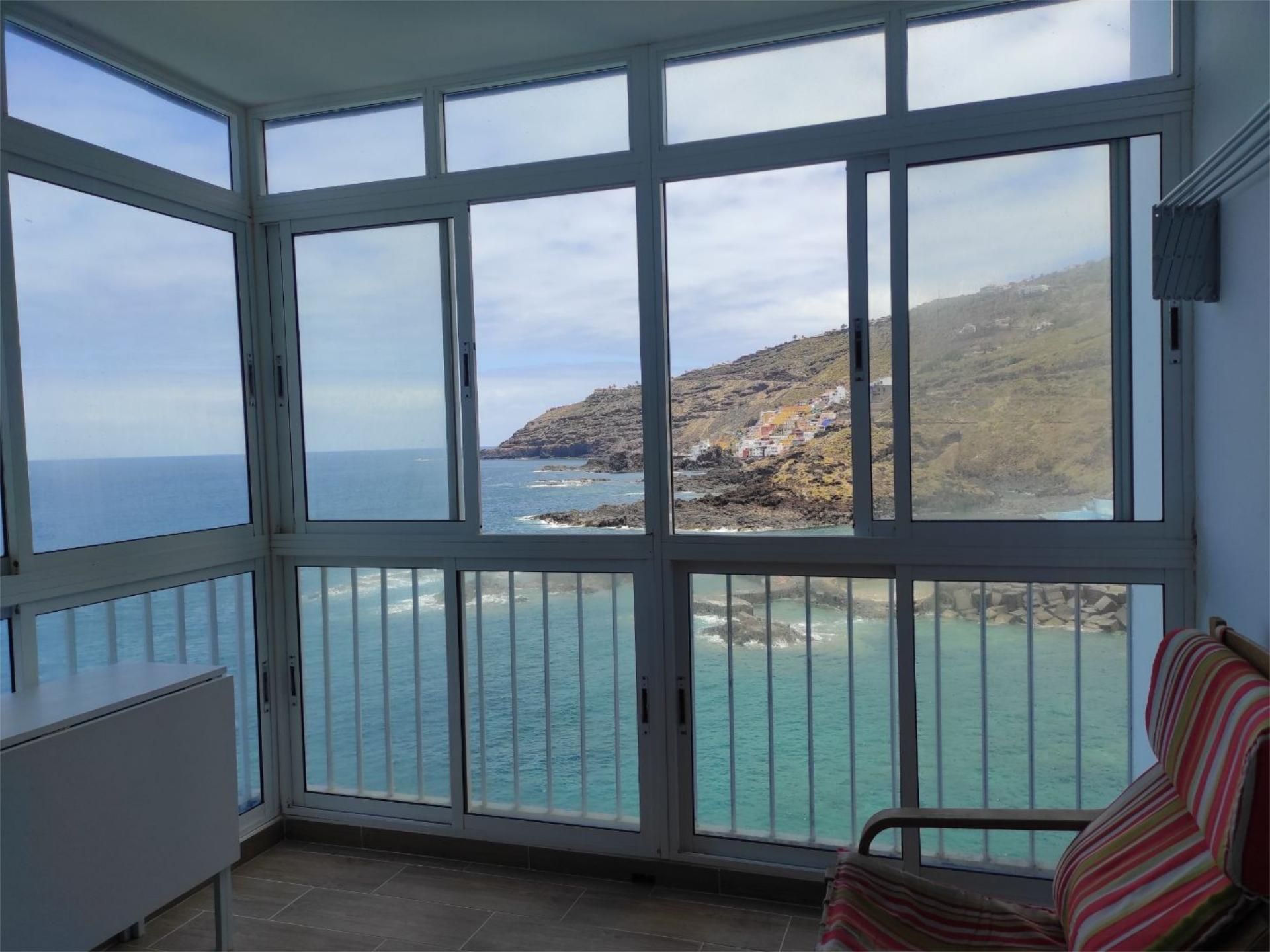 Pis de lloguer a Calle Mesa del Mar, 158, Guayonje - Mesa del Mar Dormitori de Pis de lloguer en Tacoronte amb Moblat i Balcó