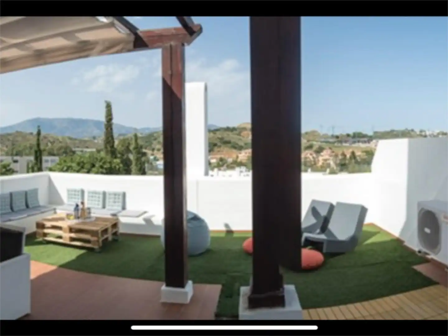 Terrasse von Maisonette zum Verkauf in Mijas mit Klimaanlage, Terrasse und Schwimmbad