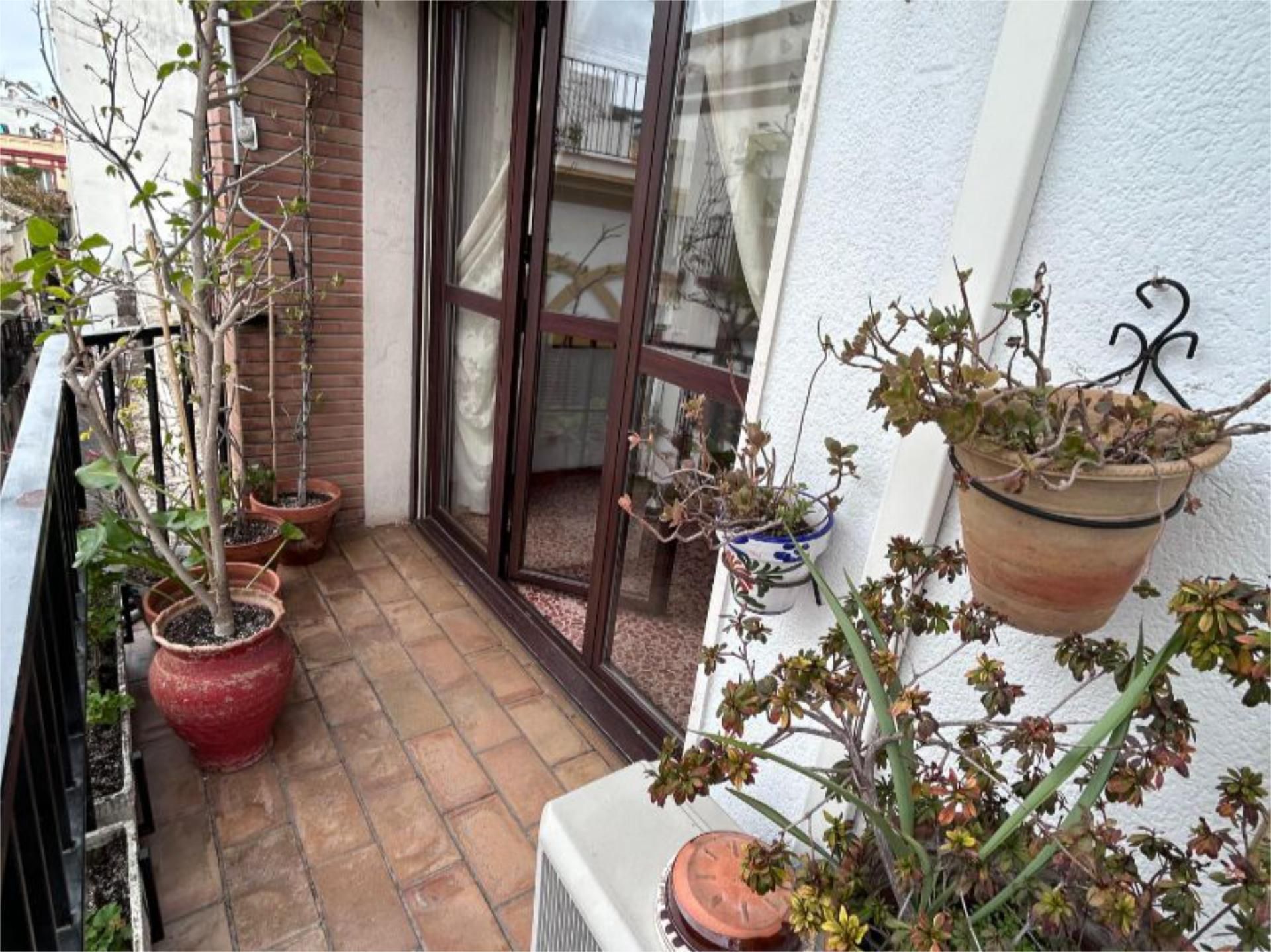 Balcony of Flat for sale in  Sevilla Capital  with Air Conditioner and Balcony