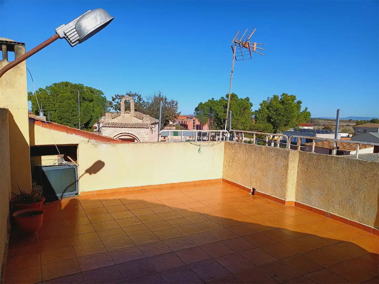 Flat for sale in Calle Cardenal Monescillo, 7, Pozuelo de Calatrava Terrace of Flat for sale in Pozuelo de Calatrava with Air Conditioner and Terrace