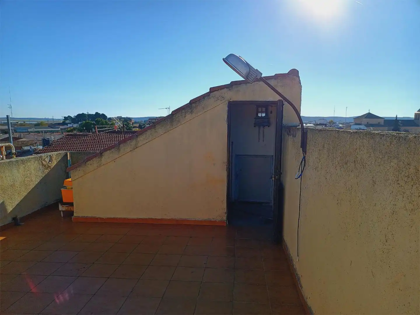 Flat for sale in Calle Cardenal Monescillo, 7, Pozuelo de Calatrava Balcony of Flat for sale in Pozuelo de Calatrava with Air Conditioner and Terrace