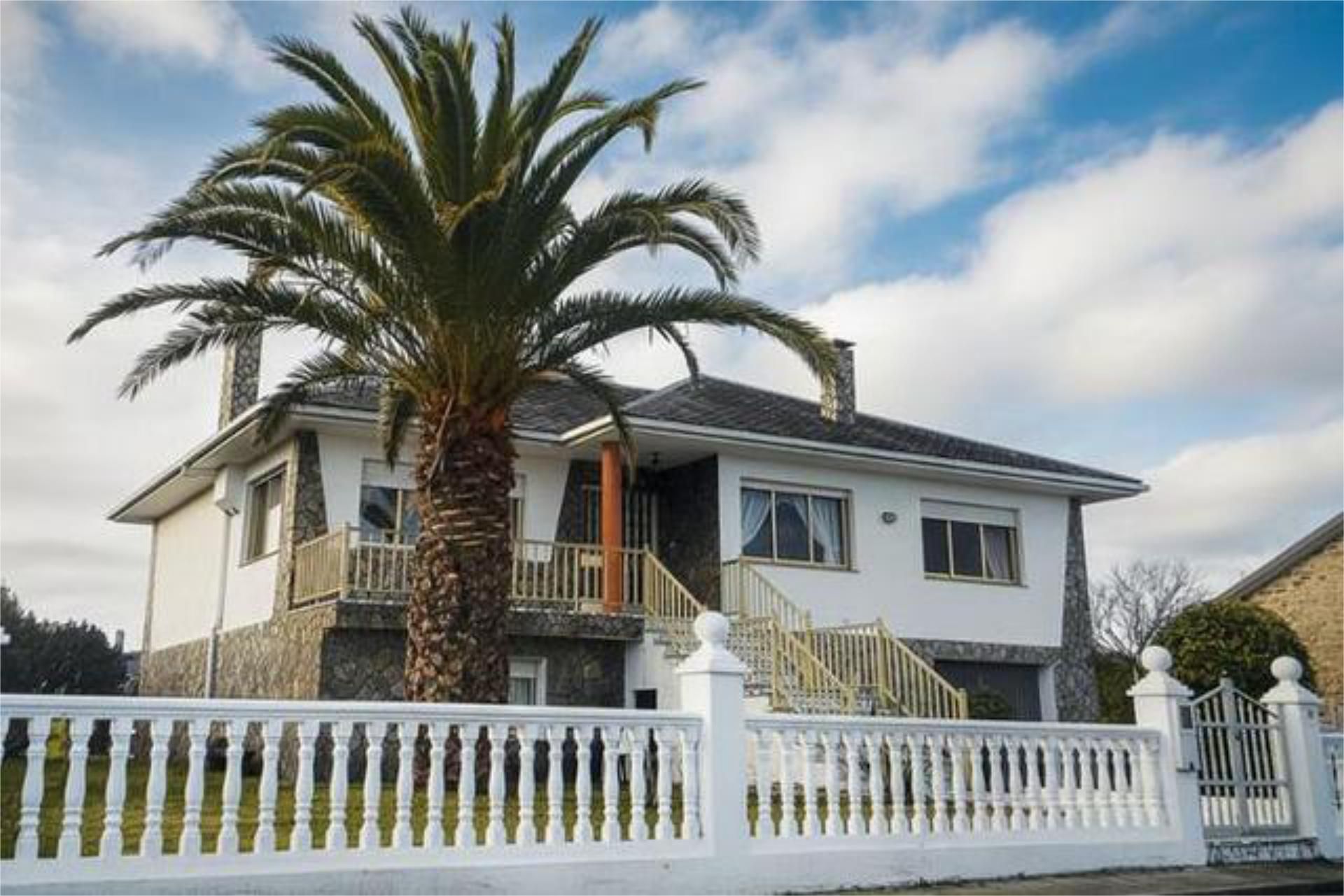 Single-family semi-detached for sale in Santa Comba Exterior view of Single-family semi-detached for sale in Santa Comba with Heating, Private garden and Terrace