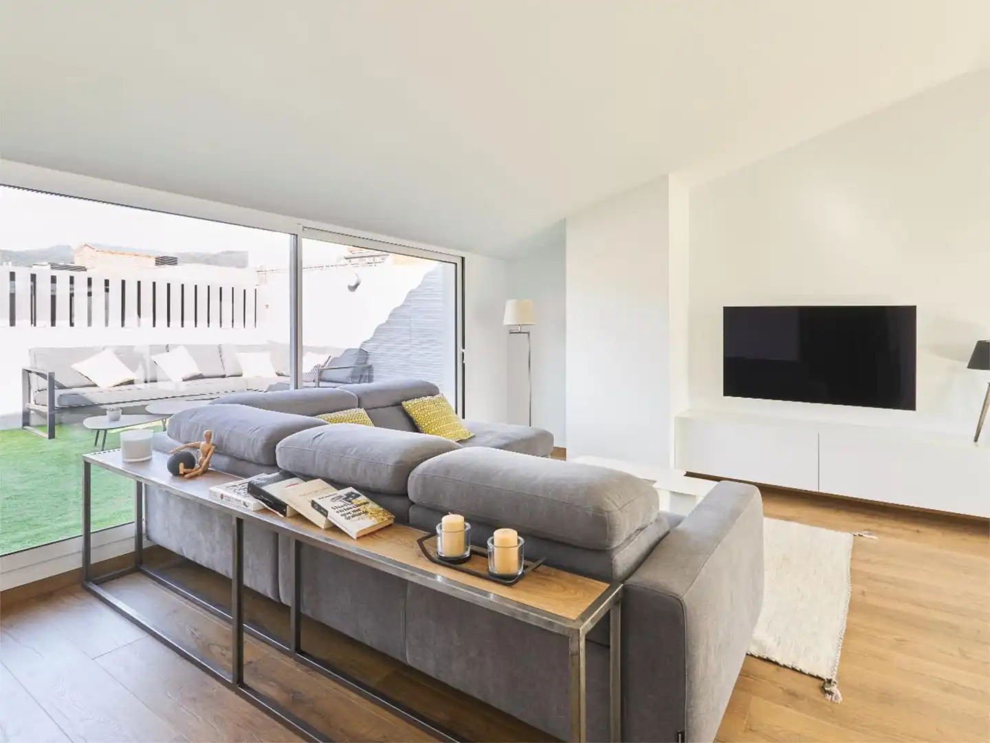 Wohnung zum Verkauf in Carretera Nova, 52, Can Illa Wohnzimmer von Wohnung zum Verkauf in La Garriga mit Klimaanlage und Terrasse