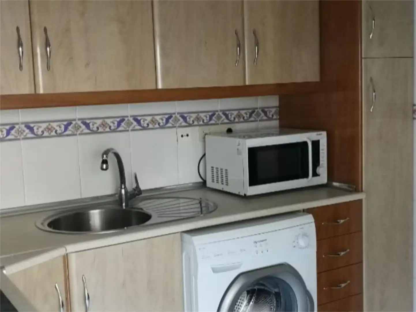 Cocina de Piso en venta en Palencia Capital con Terraza