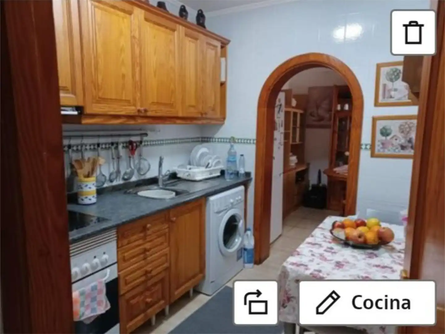 Flat for sale in Calle Leonardo Torriani, 20, San Cristóbal - Playa de la Laja Kitchen of Flat for sale in Las Palmas de Gran Canaria